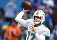 Ryan Tannehill en partido con Miami 