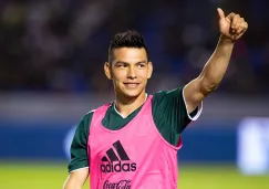 El Chucky Lozano previo a un partido con México 