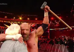 Triple H fesetja el triunfo con Ric Flair