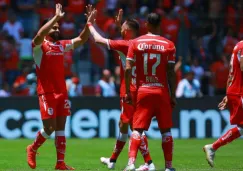 Toluca festeja victoria contra el Monterrey