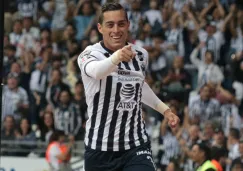 Funes Mori celebra anotación contra Rayados