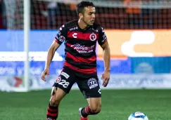 Omar Mendoza durante un juego de Xolos