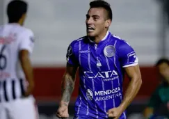 Ángel González festeja triunfo con Godoy Cruz