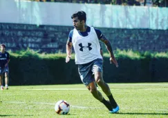 Puch durante entrenamiento de la Universidad Católica 