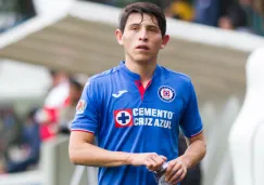 Alexis Gutiérrez durante un partido con Cruz Azul Sub 20