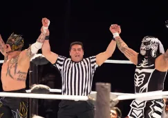 Los Lucha Brothers festejan su triunfo en Gladiators