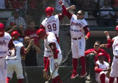 Diablos Rojos durante un encuentro ante Pericos de Puebla 