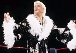 Ric Flair antes de una lucha