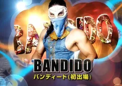 Promocional de Bandido en la lucha libre japonesa