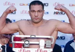 Kubrat Pulev, durante la ceremonia de pesaje