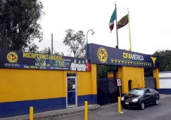 Fachada del Club América en Coapa