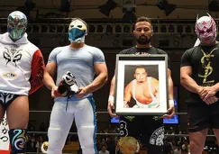 Homenaje a Silver King en New Japan Pro Wrestling