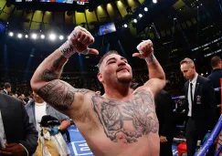 Andy Ruiz tras convertirse en Campeón Mundial de Peso Pesado 