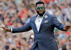 David Ortiz en un juego de los Red Sox