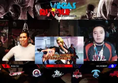 Kula (izq.), durante la Gran Final del torneo Vegas X Rumble