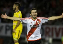 Mayada celebra anotación con River Plate 