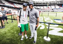 Chicharito se toma foto con Luis Cessa