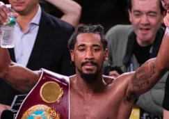 Demetrius Andrade tras ganar una pelea 