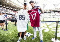 Chicharito intercambiado camiseta con Luis Cessa