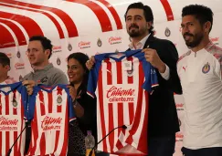 Así fue la presentación del patrocinio del caliente.mx con Chivas 