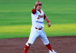 Iván Terrazas durante un juego contra Tigres de Quintana Roo