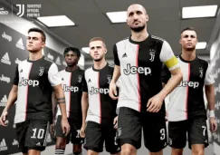 Aspecto de los jugadores de la Juventus en el PES 2020