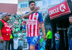 Oribe Peralta previo a un partido contra Santos 