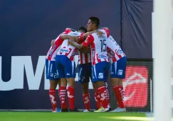 San Luis festeja anotación contra Tigres