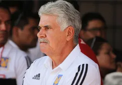 El Tuca Ferretti en el partido contra Atlético San Luis