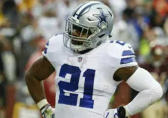 Ezekiel Elliott, durante un partido con Dallas