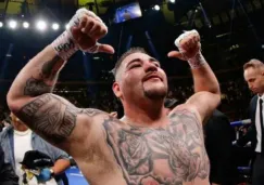 Andy Ruiz festeja Campeonato en peso pesado