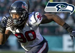 Jadeveon Clowney durante un partido de los Texans