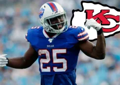 LeSean McCoy en un partido con los Bills