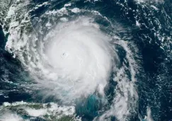 Imagen satélite del Huracán Dorian cerca de la costa de Florida