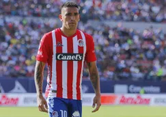 Centurión, en un partido de San Luis