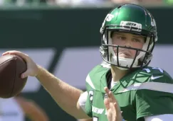 Sam Darnold, en el juego entre Jets y Bills 