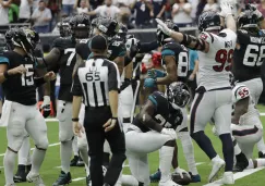 La defensa de Texans evita la conversión de Jaguars