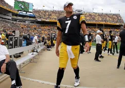 Ben Roethlisberger durante un juego de Pittsburgh