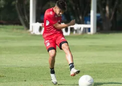 Shayr Mohamed durante una práctica con Atlético San Luis