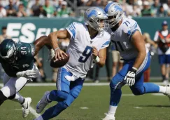 Matthew Stafford se escapa con el ovoide