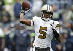 Teddy Bridgewater durante el partido ante Seattle