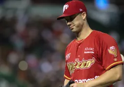 Jugador de Diablos, durante juego contra Yucatán 