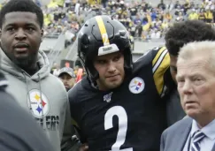 Mason Rudolph tras sufrir conmoción en el Ravens vs Steelers