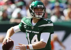 Sam Darnold, en un partido con los New York Jets