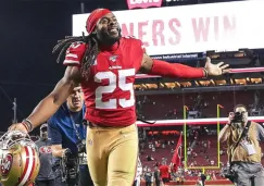 Richard Sherman celebra el triunfo de los 49ers sobre los Browns