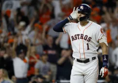 Carlos Correa en el juego 2 de entre Astros y Yankees