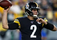 Mason Rudolph se prepara para lanzar el ovoide