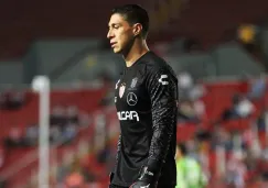 Hugo González durante un juego del Necaxa