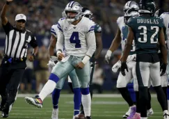 Dak Prescott celebrando una anotación