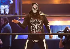 La Parka durante un evento de lucha libre